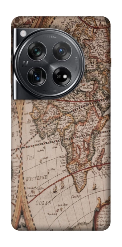 Чехол на OnePlus 12 Карта путешествий фото 1 из 1
