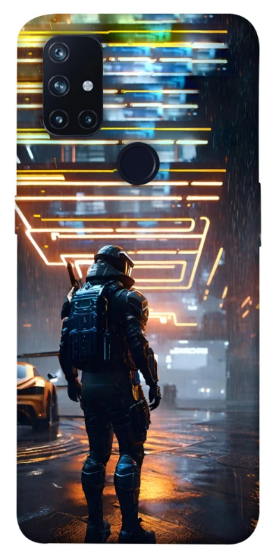 Чохол на OnePlus Nord N10 5G Cyber character фото 1 з 1