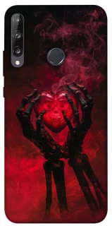 Чехол на Huawei P40 Lite E Heart in the hands of a skeleton фото 1 из 1