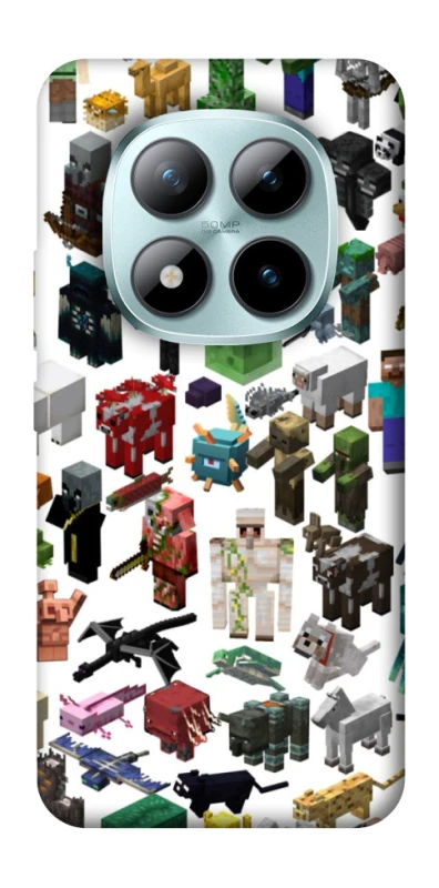 Чехол на Xiaomi Redmi Note 15 Pro+ 5G Minecraft v4 фото 1 из 1