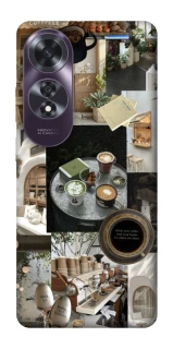 Чехол на Oppo A60 Coffee collage ver.4 фото 1 из 1