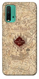 Чохол на Xiaomi Redmi Note 9 4G / Redmi 9 Power Harry Potter Marauder's Map фото 1 з 1
