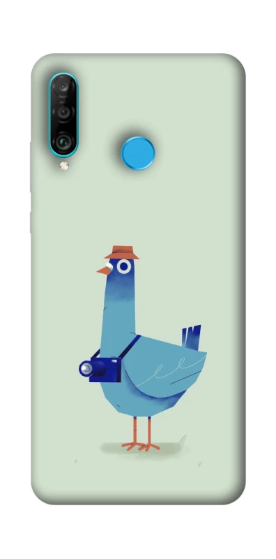 Чохол на Huawei P30 lite Голуб-детектив фото 1 з 1