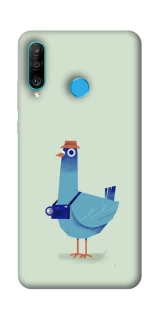 Чохол на Huawei P30 lite Голуб-детектив фото 1 з 1