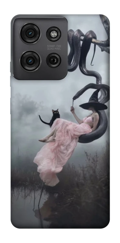 Чохол на Motorola Moto G75 Halloween Witch ver.5 фото 1 з 1