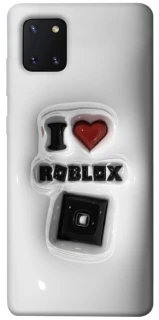 Чохол на Samsung Galaxy Note 10 Lite (A81) I love Roblox фото 1 з 1