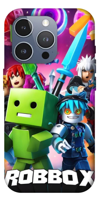 Чехол на Apple iPhone 16 Pro Max Roblox gaming heroes фото 1 из 1