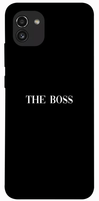 Чохол на Samsung Galaxy A03 The boss фото 1 з 1