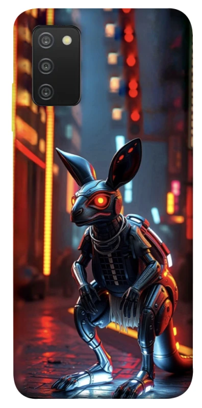 Чохол на Samsung Galaxy A03s Cyber Kangaroo фото 1 з 1