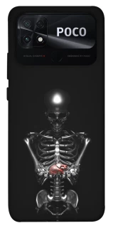 Чохол на Xiaomi Poco C40 Скелетон фото 1 з 1