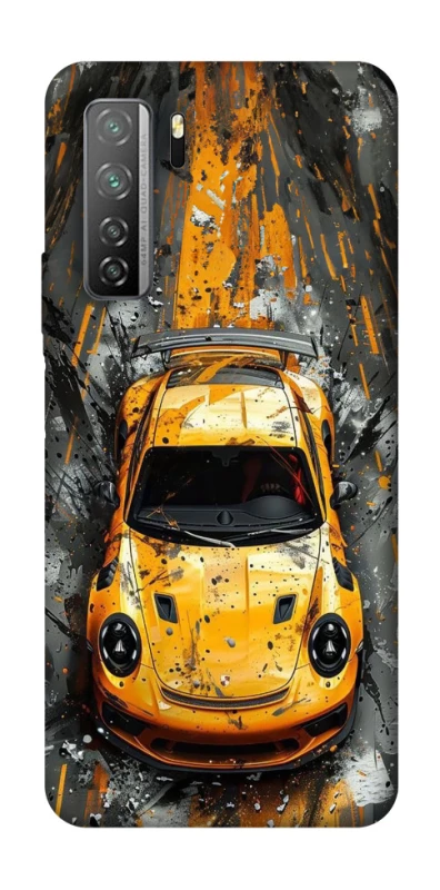 Чехол на Huawei Nova 7 SE Drawn Porsche фото 1 из 1
