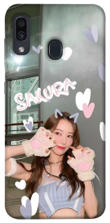 Чохол на Samsung Galaxy A20 / A30 Sakura - LE SSERAFIM фото 1 з 1