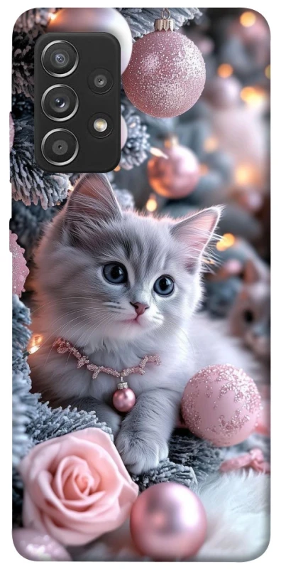 Чохол на Samsung Galaxy A52 4G / A52 5G Christmas Kitty фото 1 з 1