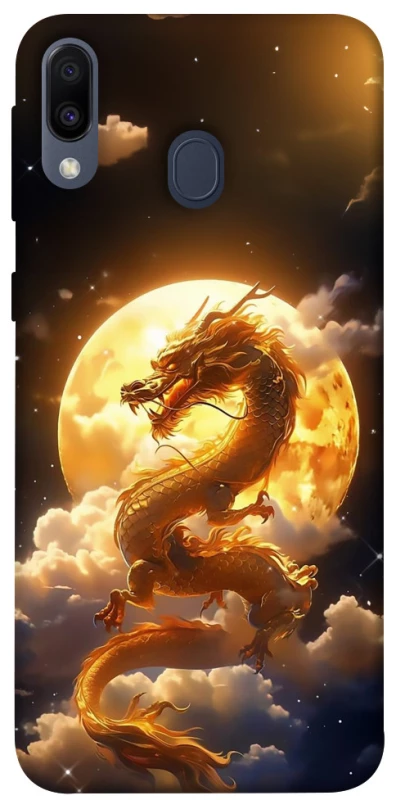 Чехол на Samsung Galaxy M20 Golden Dragon фото 1 из 1