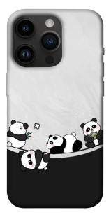 Чохол на Apple iPhone 14 Pro (6.1") Four pandas фото 1 з 1