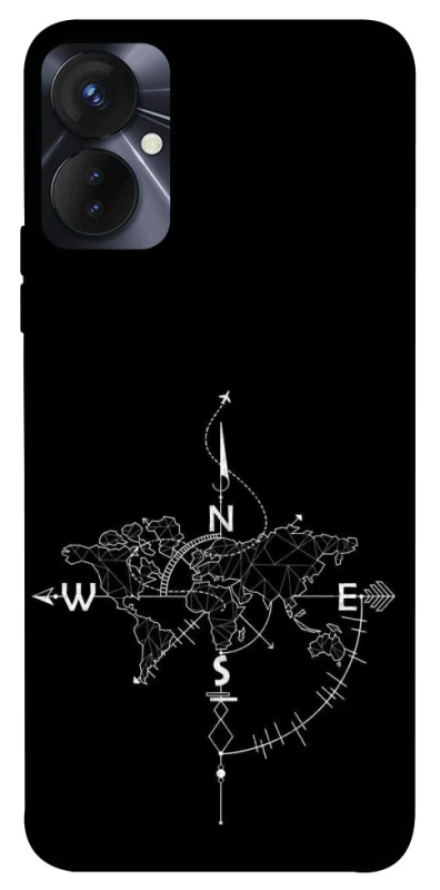 Чехол на TECNO Spark 9 Pro (KH7n) Travel Map фото 1 Чехол на TECNO Spark 9 Pro (KH7n) Travel Map фото 1 из 1