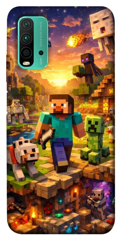 Чохол на Xiaomi Redmi Note 9 4G / Redmi 9 Power Minecraft v6 фото 1 з 1