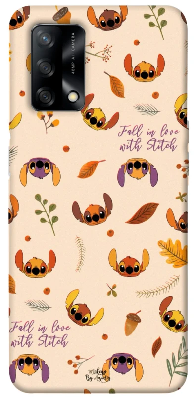 Чохол на Oppo A74 4G Fall in love with Stitch фото 1 з 1