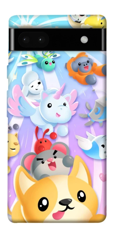 Чехол на Google Pixel 6a Adopt Me Rainbow Pet Parade фото 1 из 1