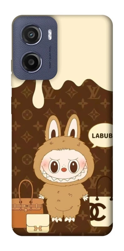 Чохол на Motorola Moto E15 Labubu LV фото 1 з 1