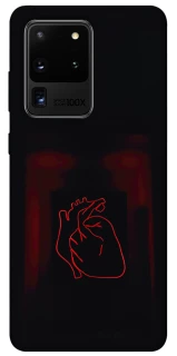 Чехол на Samsung Galaxy S20 Ultra Красное сердце фото 1 из 1