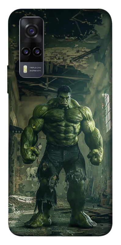Чохол на Vivo Y31 Angry Hulk фото 1 з 1