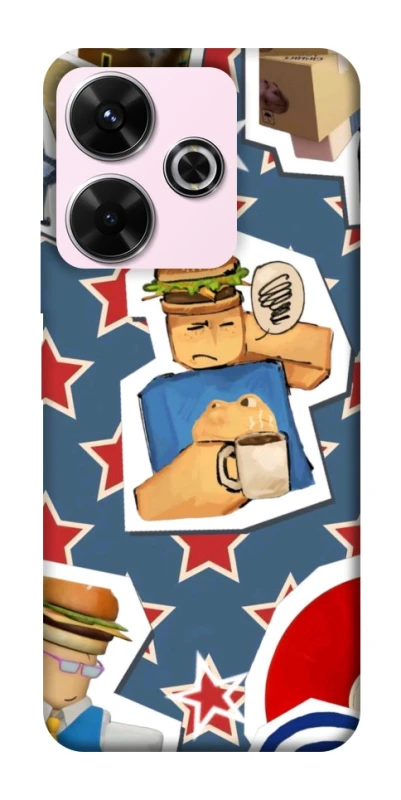 Чохол на Xiaomi Poco M6 4G Roblox v2 фото 1 з 1