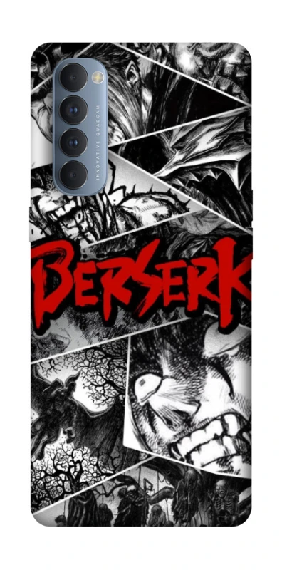 Чохол на Oppo Reno 4 Pro Berserk collage ver.2 фото 1 з 1