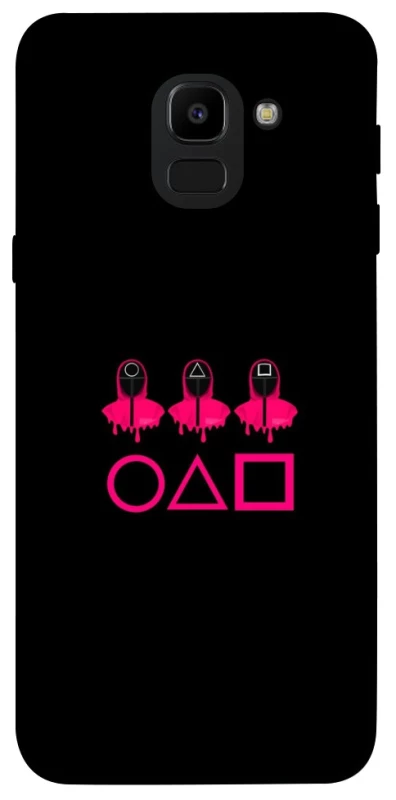 Чехол на Samsung J600F Galaxy J6 (2018) squid game v3 фото 1 из 1