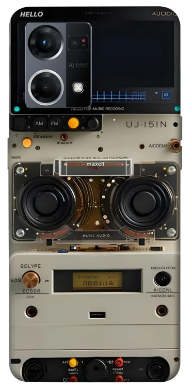 Чохол на Oppo Reno 7 4G Audio panel фото 1 з 1