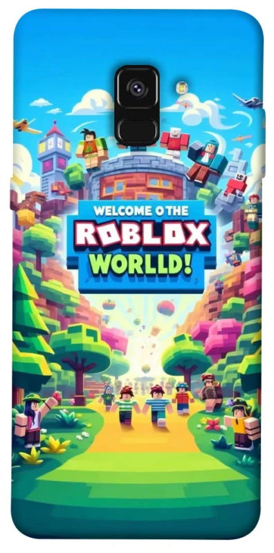 Чохол на Samsung A530 Galaxy A8 (2018) Roblox World фото 1 з 1