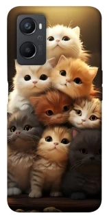 Чехол на Oppo A96 Чехол Kittie Love v2 фото 1 из 1