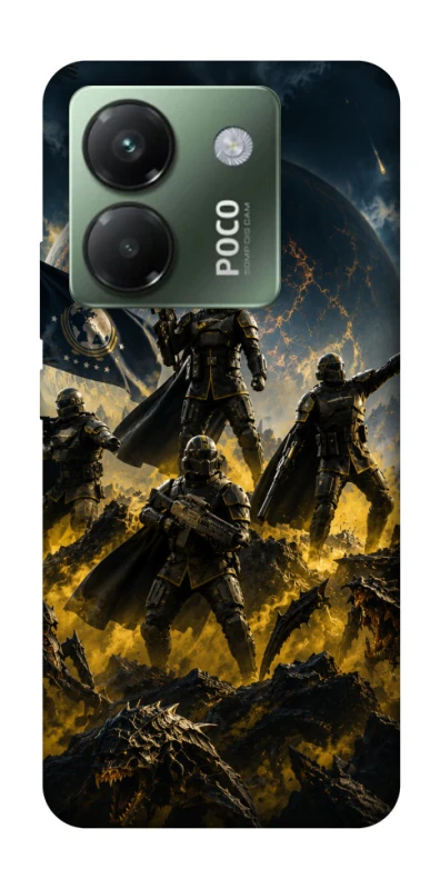 Чохол на Xiaomi Poco M7 pro 5G HELLDIVERS фото 1 з 1