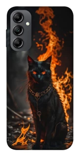 Чехол на Samsung Galaxy A14 4G/5G Огненный кот фото 1 из 1