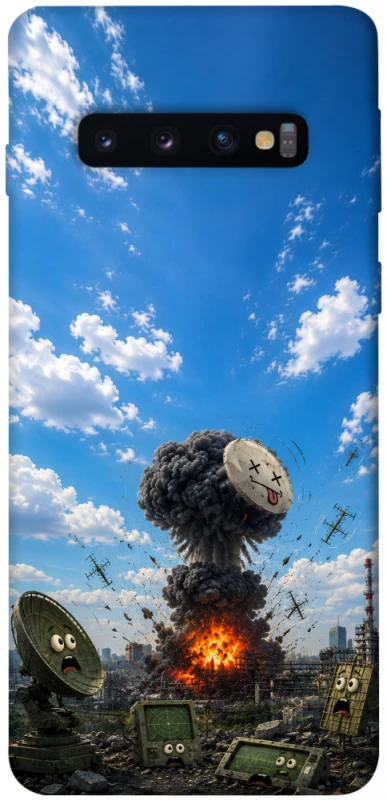 Чохол на Samsung Galaxy S10 Moscow never sleeps ver.6 фото 1 з 1