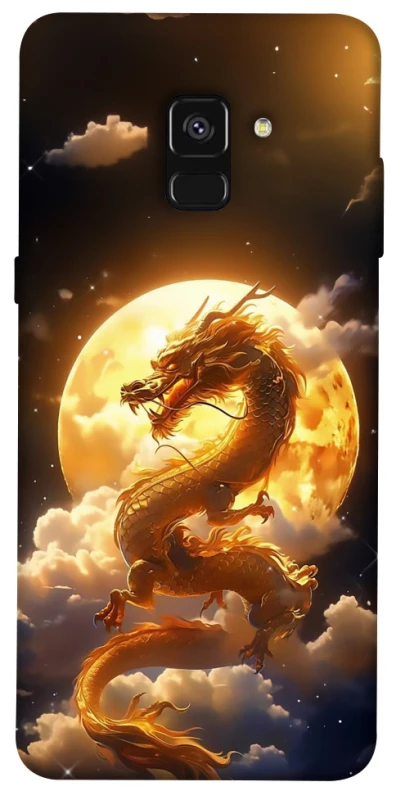 Чехол на Samsung A530 Galaxy A8 (2018) Golden Dragon фото 1 из 1