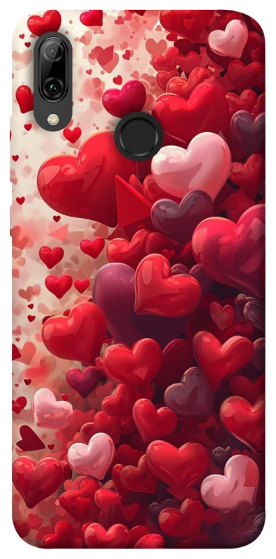 Чохол на Huawei P Smart (2019) Many hearts фото 1 з 1