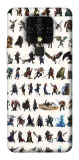 Чехол на TECNO Camon 16 SE Character Selection фото 1 из 1