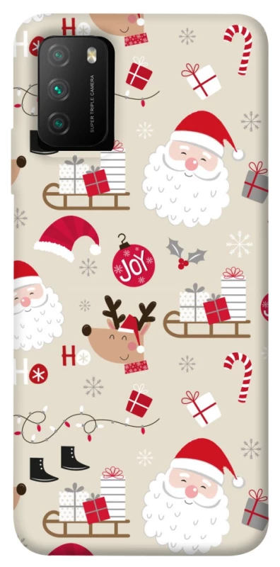 Чохол на Xiaomi Poco M3 Новорічний v1 фото 1 з 1