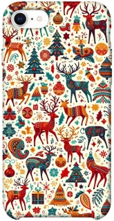 Чехол на Apple iPhone SE (2020) Christmas spirit ver.5 фото 1 из 1