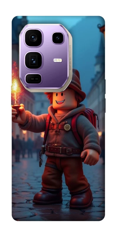 Чохол на Infinix Note 50 Pro+ Roblox Fire Logo Blue Flames фото 1 з 1
