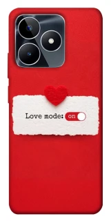 Чохол на Realme C53 Love Mode ON фото 1 з 1
