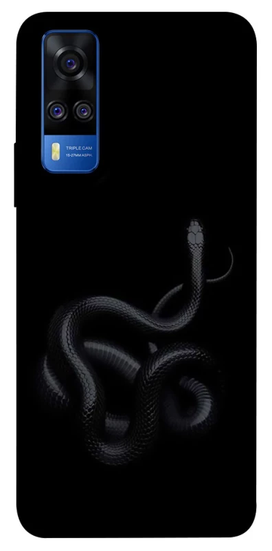 Чехол на Vivo Y51a Black snake фото 1 из 1