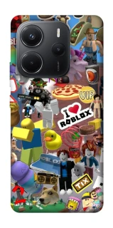 Чохол на Xiaomi Redmi Note 14 4G (Int. version) Roblox collage ver.5 фото 1 з 1