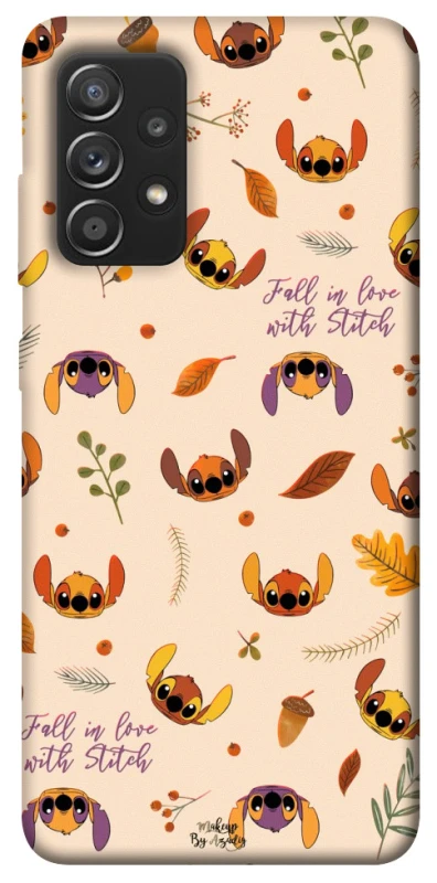 Чехол на Samsung Galaxy A52 4G / A52 5G Fall in love with Stitch фото 1 из 1