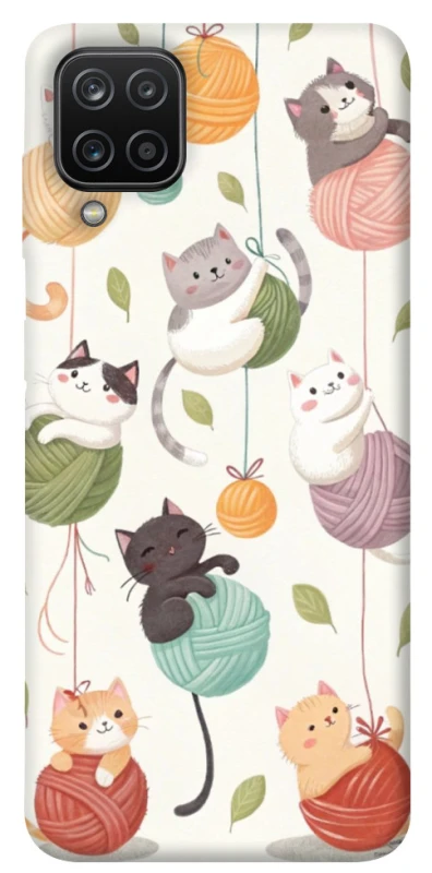 Чохол на Samsung Galaxy A12 Funny Kittens фото 1 з 1