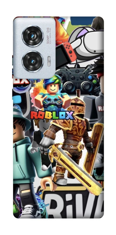 Чохол на Motorola Edge 50 Fusion Roblox collage ver.1 фото 1 з 1