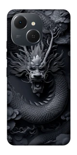 Чохол на TECNO Spark 40C black dragon фото 1 з 1