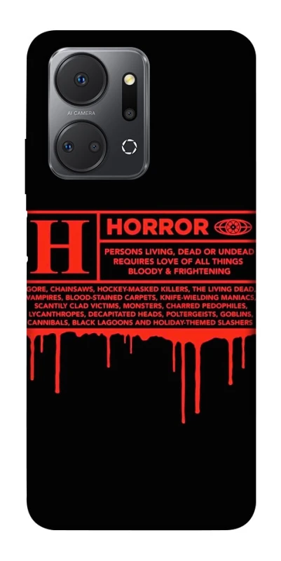 Чохол на Huawei Honor X7a Horror Halloween фото 1 з 1