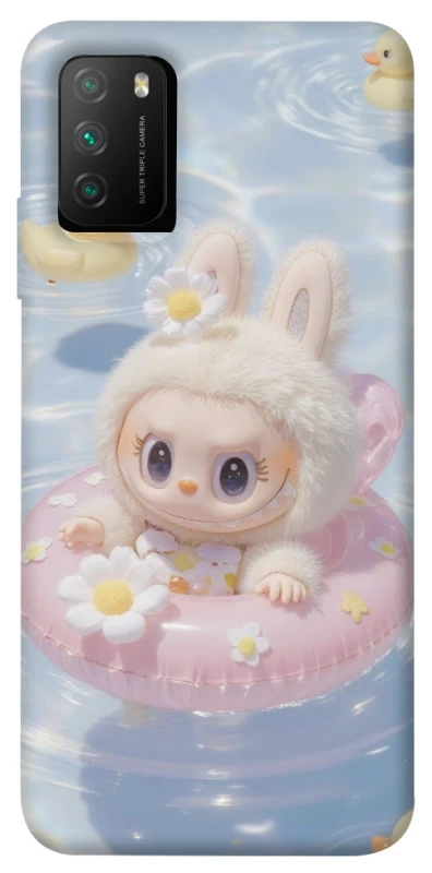 Чехол на Xiaomi Poco M3 Labubu swimming фото 1 из 1